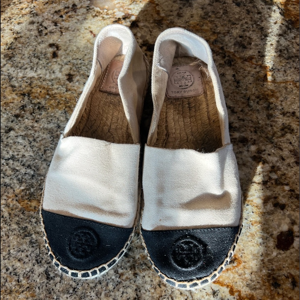 Tory Burch canvas espadrilles